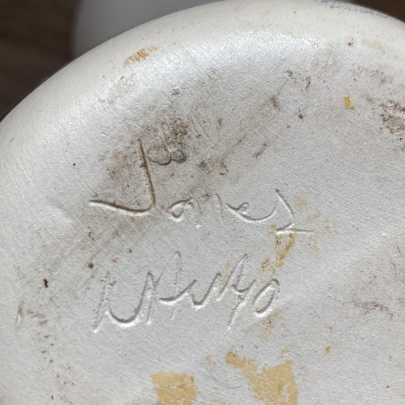 Two Navajo display bowl vase R jones M Kanuho - Picture 6 of 16